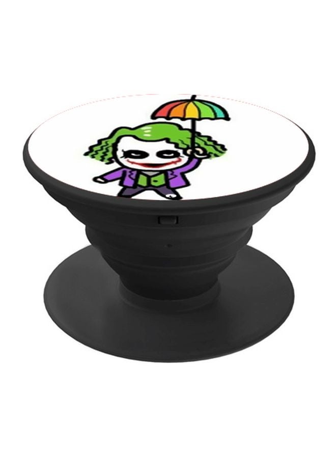 BP Joker Printed Pop Socket Phone Holder White/Green/Purple - Image 1