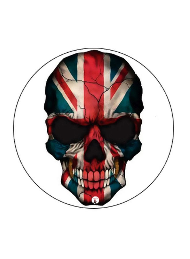BP American Skull Printed Pop Socket Phone Holder Blue/Red/White - Image 2