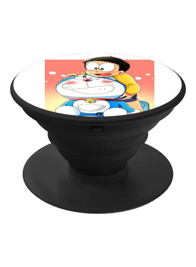 BP Doraemon And Nobita Printed Pop Socket Phone Holder Red/Blue/Black - Image 1