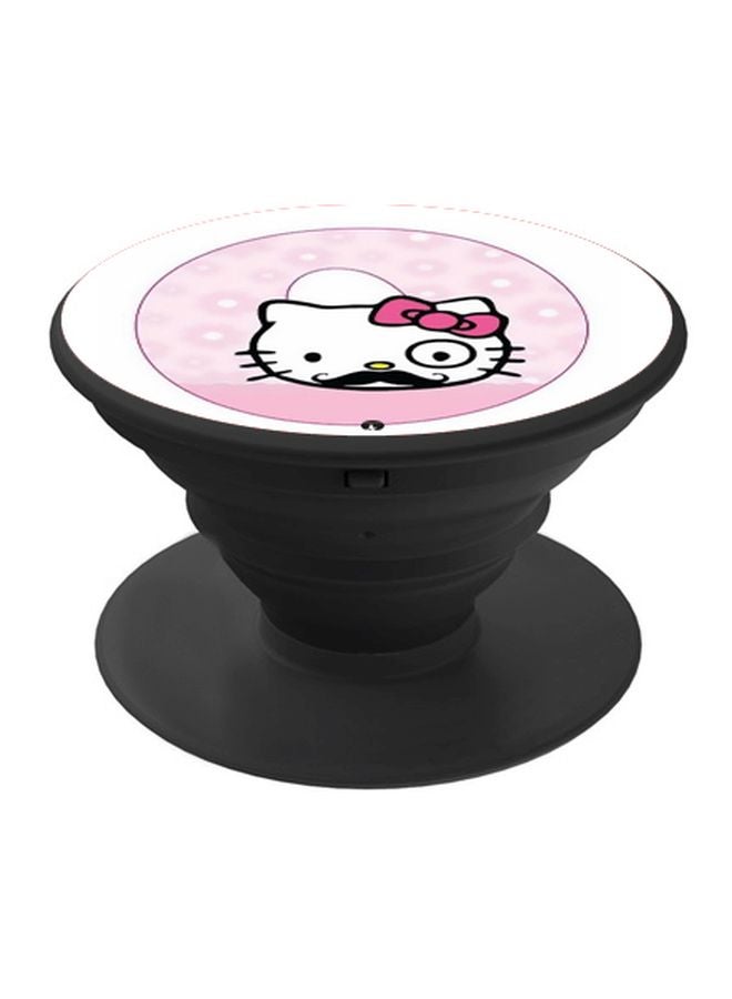 BP Hello Kitty Printed Pop Socket Phone Holder White/Pink/Black - Image 1