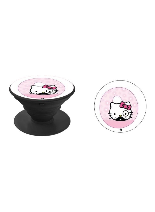 BP Hello Kitty Printed Pop Socket Phone Holder White/Pink/Black - Image 2