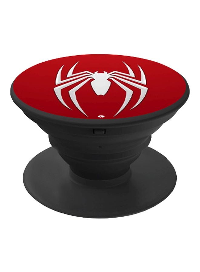 BP Spider Printed Pop Socket Phone Holder Red/White/Black - Image 1