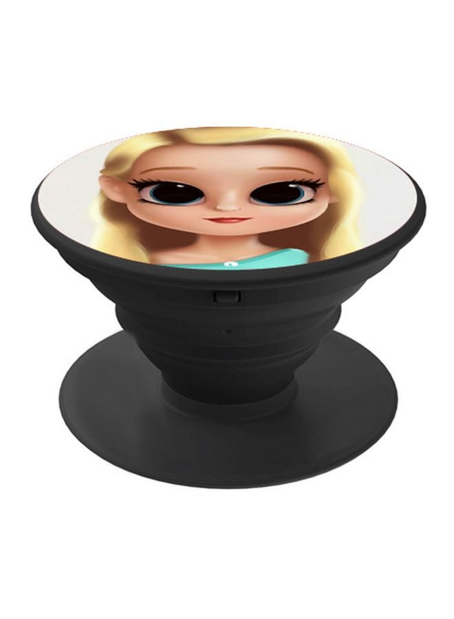 BP Cartoon Printed Pop Socket Phone Holder Multicolour - Image 1