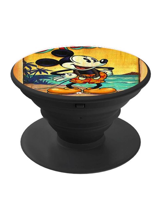 بي بي حامل هاتف بوب سوكيت بطبعة ميكي ماوس أصفر/ أزرق/ أسود - Image 1