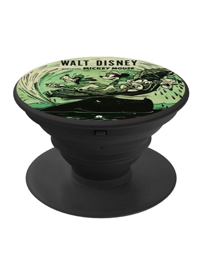 BP Cartoon Printed Pop Socket Phone Holder Green - Image 1