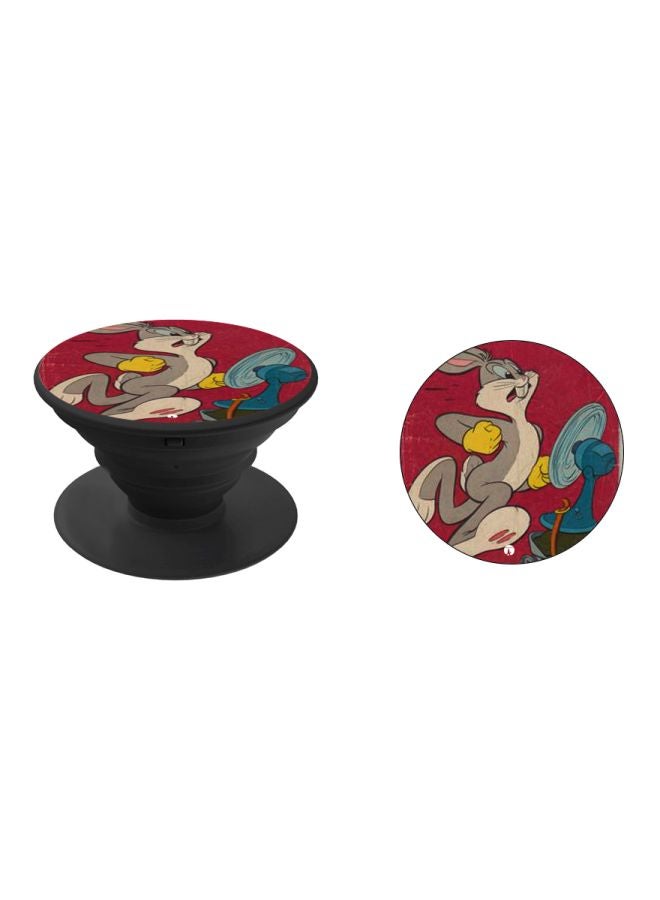 BP Cartoon Printed Pop Socket Phone Holder Red/Blue/Black - Image 2