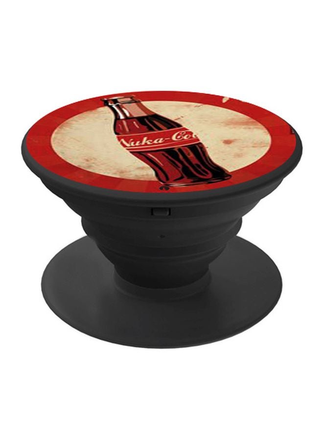 بي بي حامل للهاتف مطبوع عليه كلمة "Nuka Cola" من بوب سوكيت بيج/أحمر/أسود - Image 1