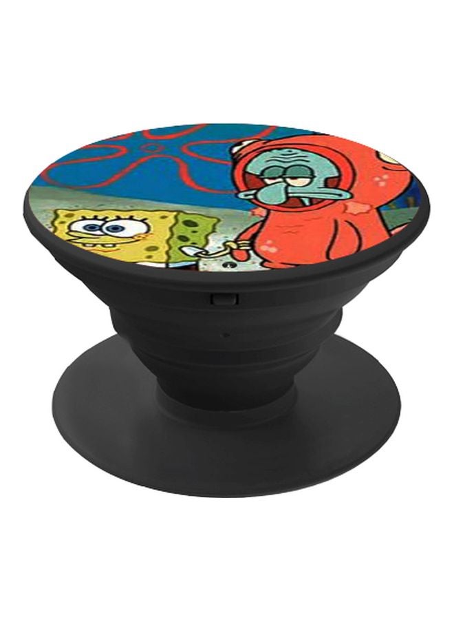 BP Cartoon Printed Pop Socket Phone Holder Multicolour - Image 1