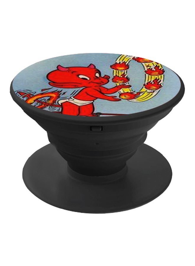 BP Cartoon Printed Pop Socket Phone Holder Multicolour - Image 1