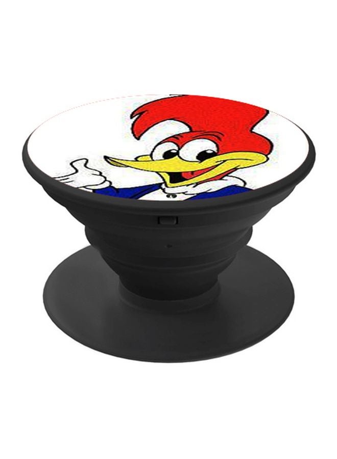 بي بي حامل هاتف على شكل مقبض أصابع منبثق بطبعة رسومات كرتونية متعدد الألوان - Image 1