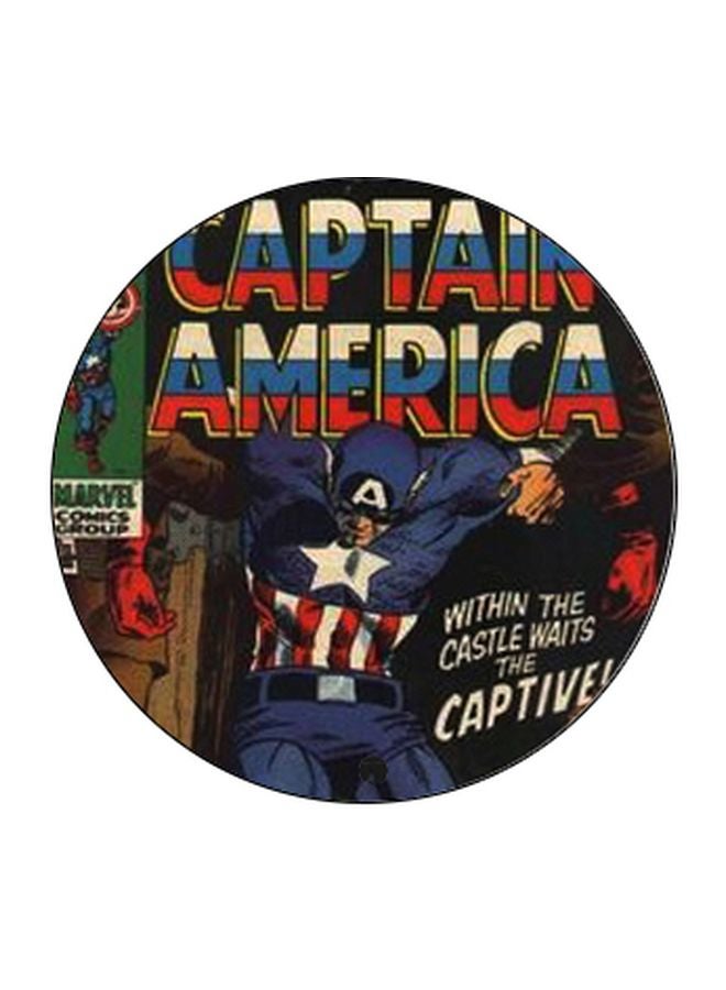BP Captain America Printed Pop Socket Phone Holder Blue/Red/Black - Image 2
