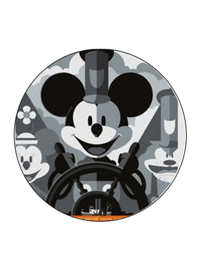 BP Cartoon Printed Pop Socket Phone Holder Black/Grey/White - Image 2