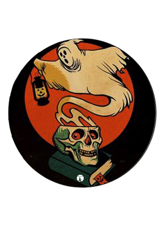 BP Ghost Printed Pop Socket Phone Holder Yellow/Red/Black - Image 2