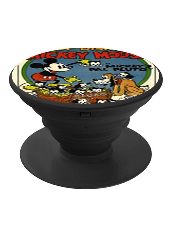 بي بي حامل للهاتف بطبعة ميكي ماوس مع الكلب بلوتو من بوب سوكيت أزرق/أحمر/أسود - Image 1