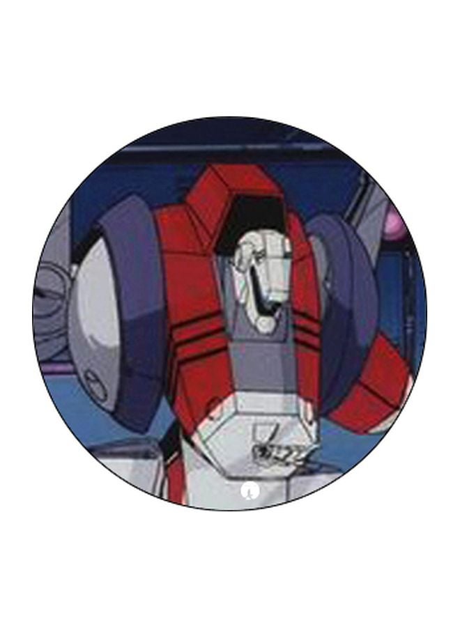 BP Cartoon Robot Printed Pop Socket Phone Holder Purple/Grey/Black - Image 2