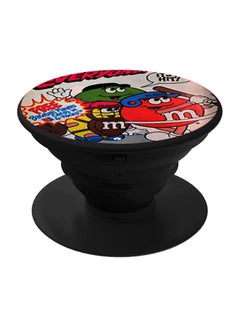 Funny Ball Cartoon Printed Pop Socket Phone Holder Red/Green/Black