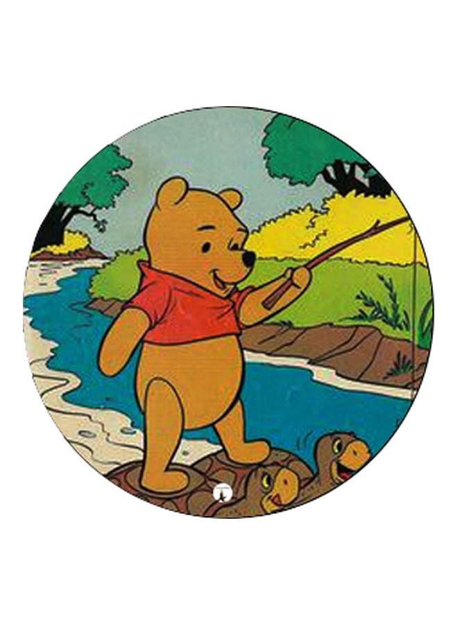 BP Winnie The Pooh Printed Pop Socket Phone Holder Green/Brown/Black - Image 2