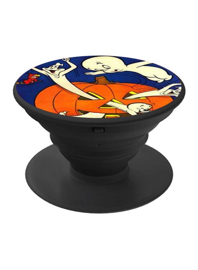 BP Casper Printed Pop Socket Phone Holder Blue/Orange/Black - Image 1