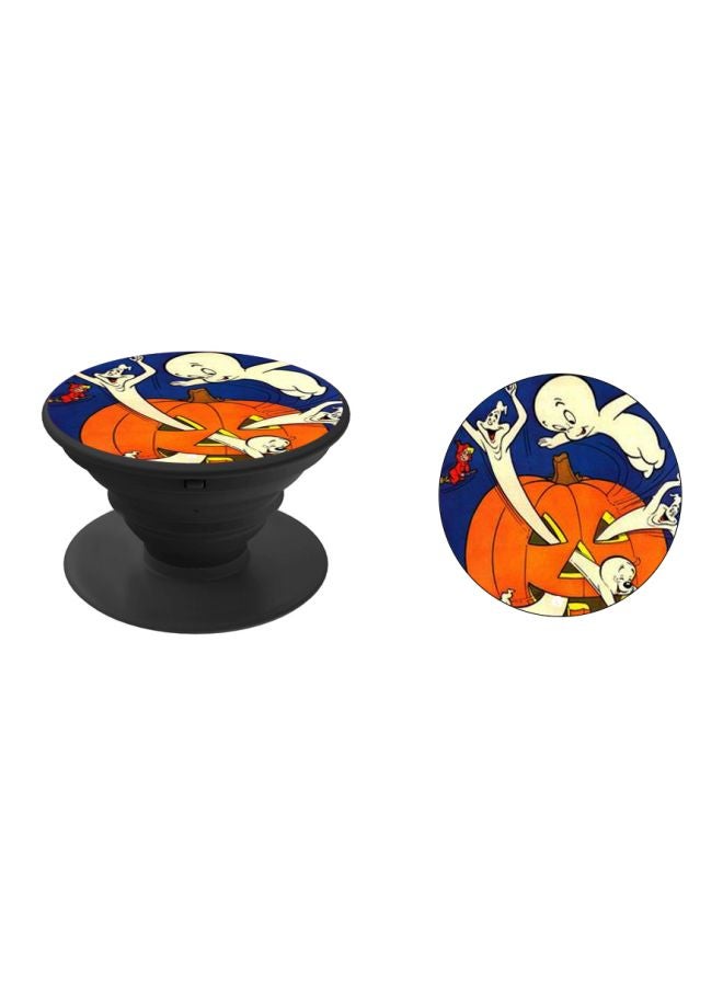 BP Casper Printed Pop Socket Phone Holder Blue/Orange/Black - Image 2