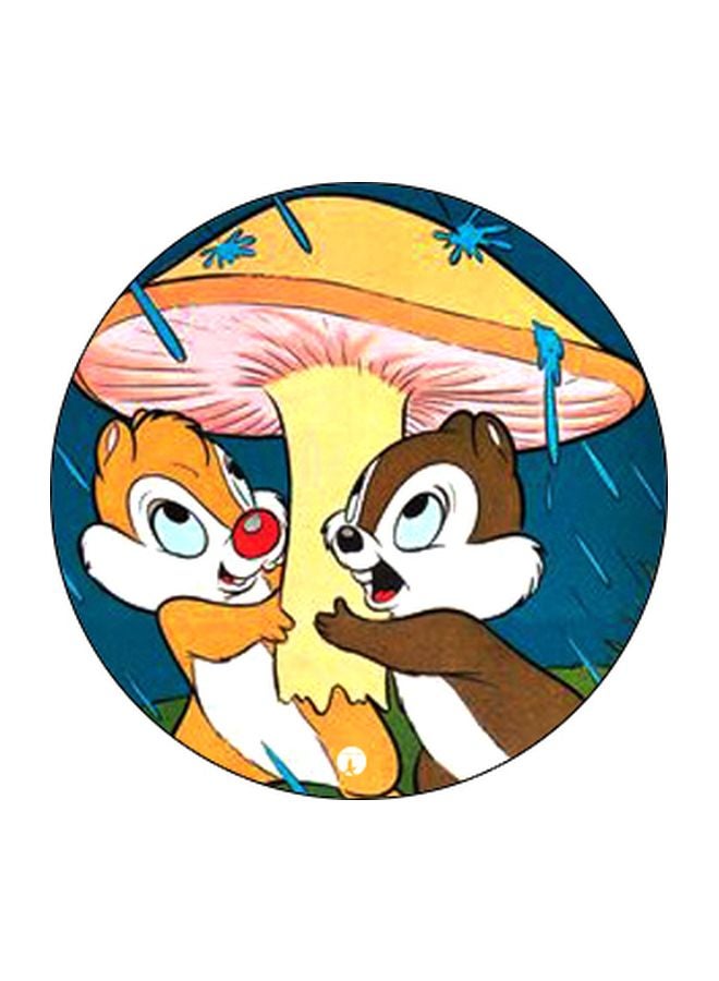 BP Cartoon Printed Pop Socket Phone Holder Blue/Brown/Black - Image 2