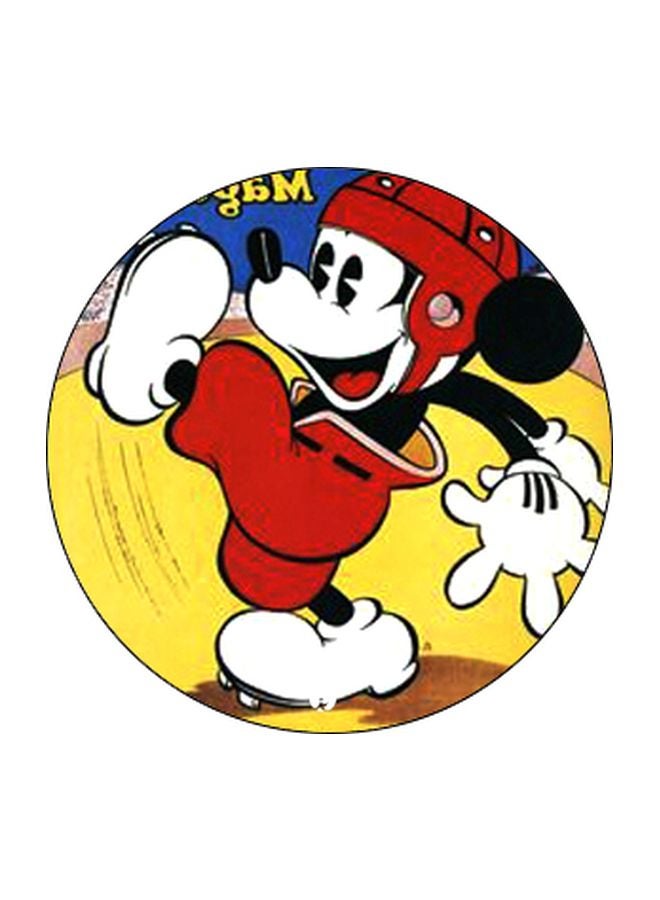 BP Mickey Mouse Printed Pop Socket Phone Holder Yellow/Red/Black - Image 2