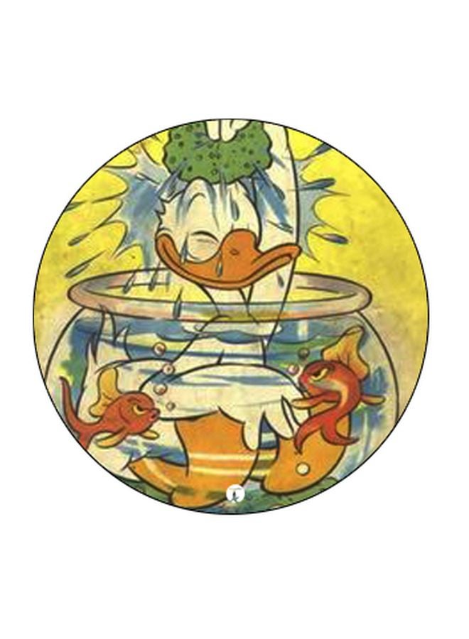 BP Cartoon Printed Pop Socket Phone Holder Yellow/Orange/Black - Image 2