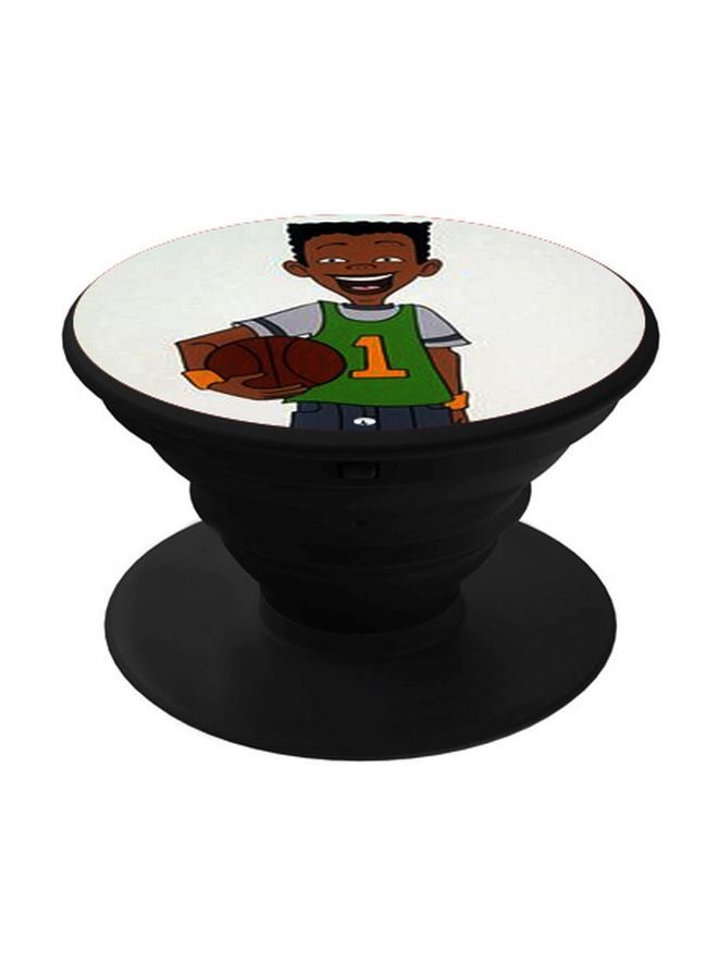 BP Vincent Pierre 'Vince' LaSalle Printed Pop Socket Phone Holder Green/Brown/Black - Image 1