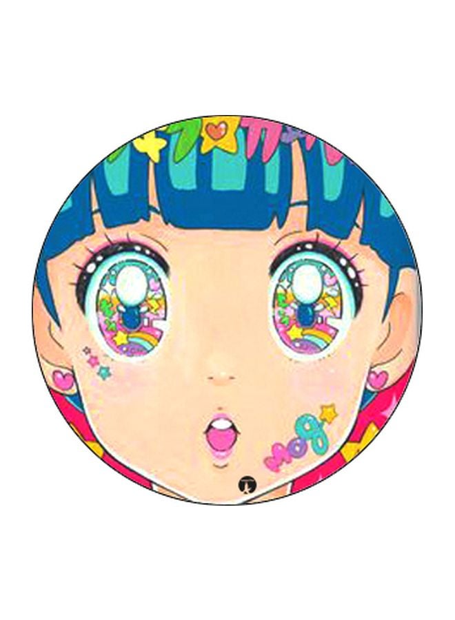 BP Sailor Mars Cartoon Printed Pop Socket Phone Holder Beige/Blue/Black - Image 2