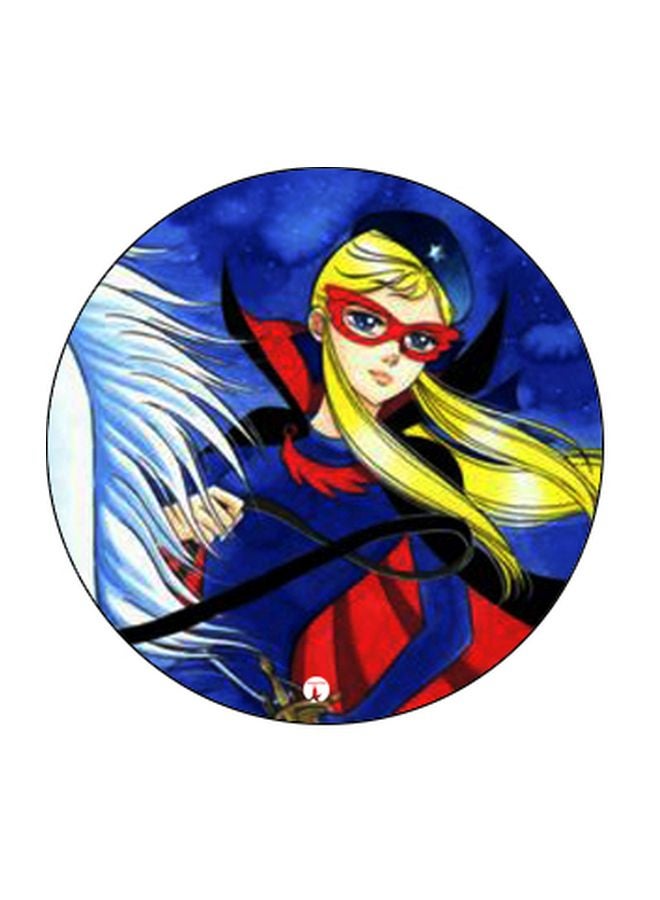 بي بي حامل هاتف بوب سوكيت بطبعة فتاة كرتونية أزرق/أحمر/أصفر - Image 2