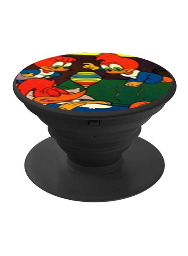 BP Cartoon Printed Pop Socket Phone Holder Red/Green/Blue - Image 1