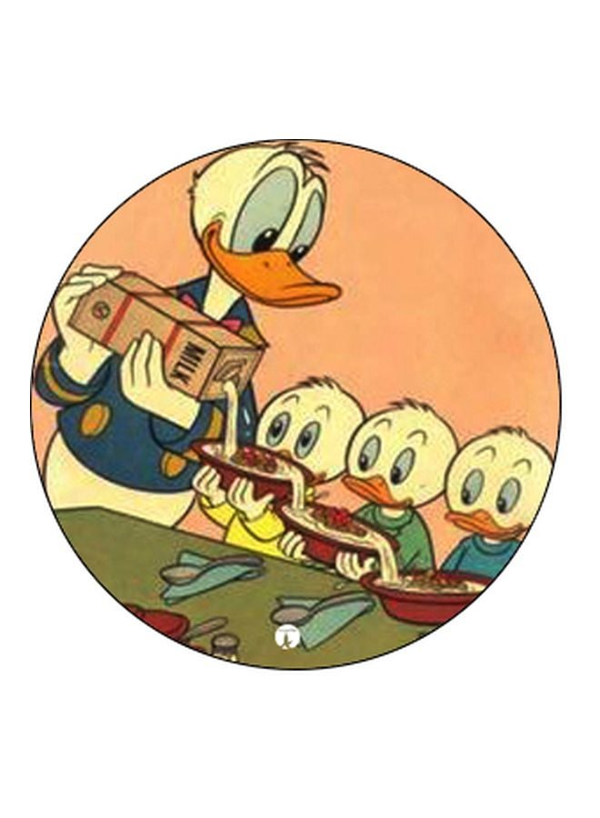 BP Donald Duck Printed Pop Socket Phone Holder Black/Orange/Green - Image 2