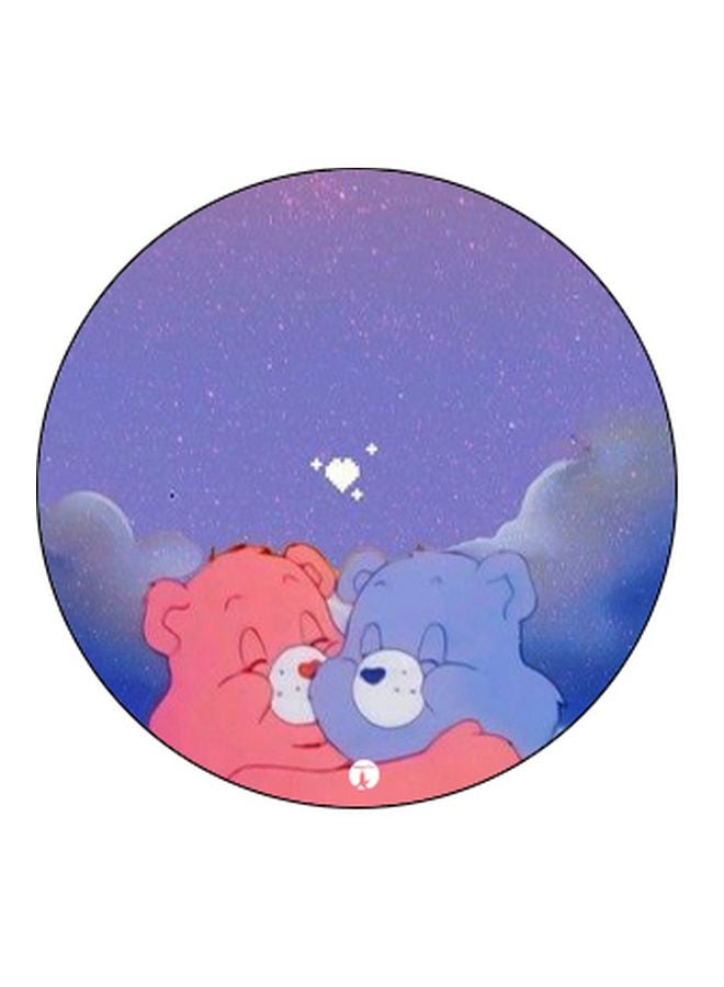 بي بي حامل هاتف بوب سوكيت بطبعة من المسلسل الكرتوني "Bears" أسود / بنفسجي / وردي - Image 2