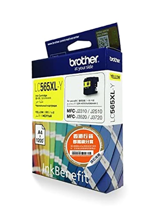 Brother Ink Cartridge, [lc565xly ] Yellow - Image 2
