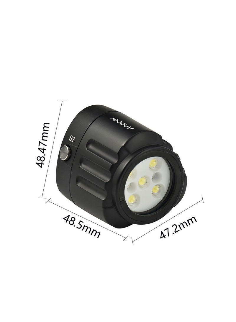 ANDOER SL-18 Professional Diving Waterproof Fill-in Light LED Black - Image 3