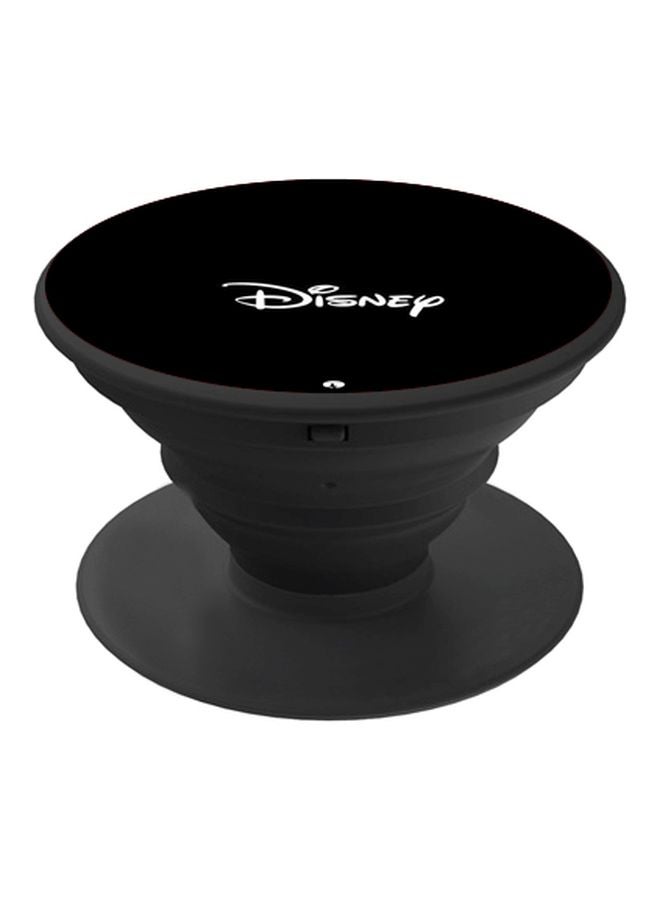 BP Disney Printed Pop Socket Phone Holder Black/White - Image 1