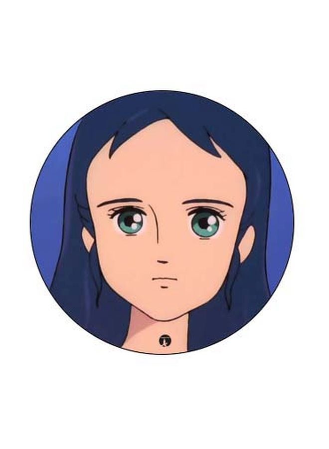 BP Cartoon Printed Pop Socket Phone Holder Beige/Blue/Black - Image 2