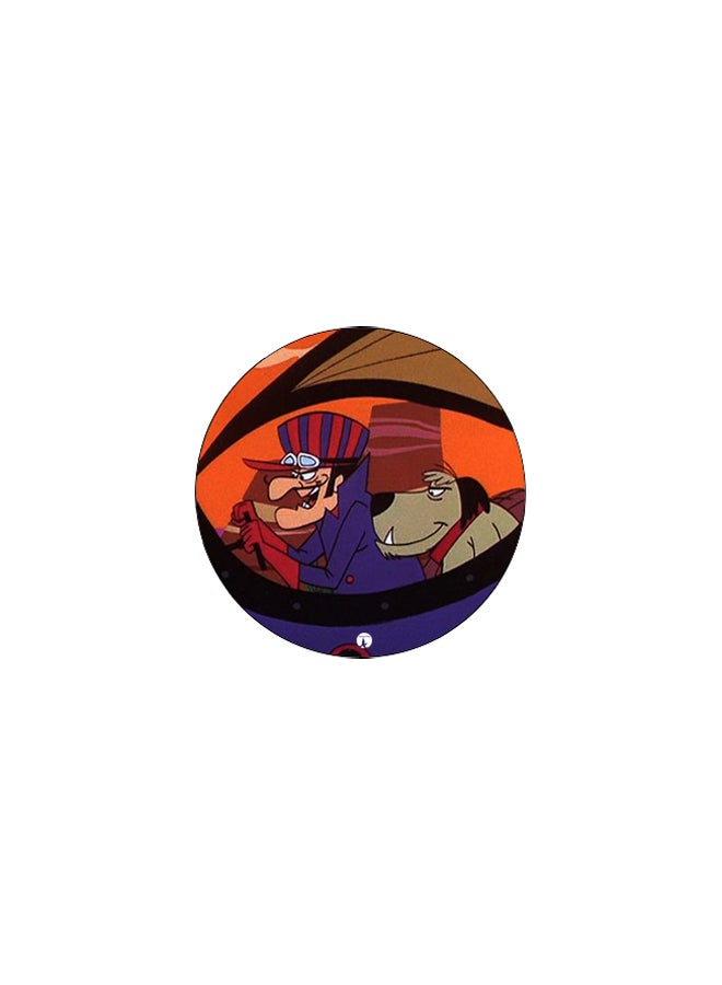 BP Cartoon Printed Pop Socket Phone Holder Orange/Blue/Black - Image 2