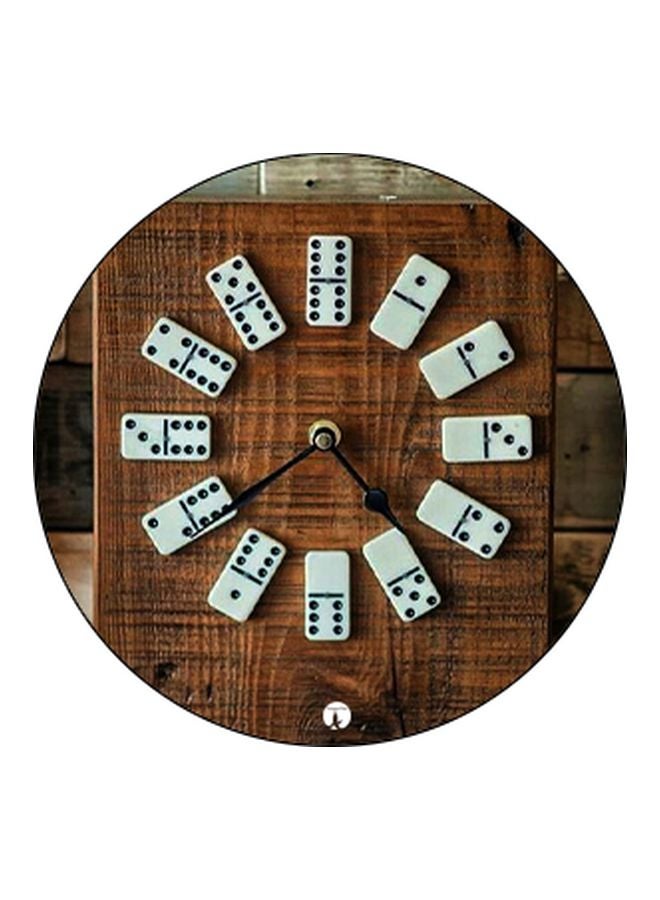 بي بي مسند هاتف بماسكة بوب سوكيت مطبوع برسمة نرد ولوح البني/الأبيض - Image 2