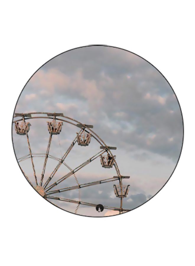 BP Wheel Printed Pop Socket Phone Holder Grey/Beige/Black - Image 2