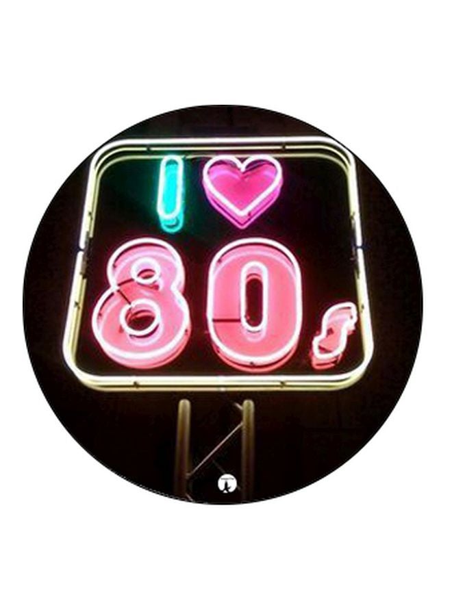 BP I Love 80s Printed Pop Socket Phone Holder Black/Pink/Blue - Image 2