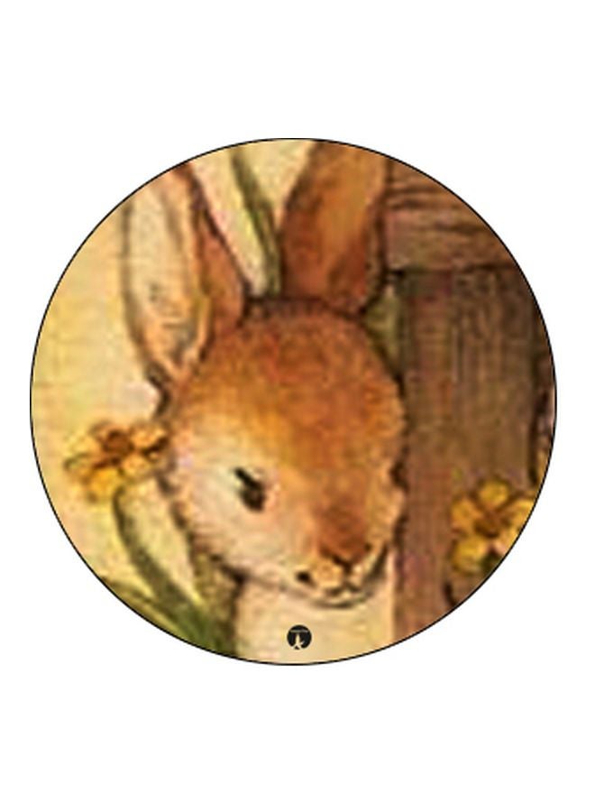 BP Rabbit Printed Pop Socket Phone Holder Beige/Brown/Black - Image 2