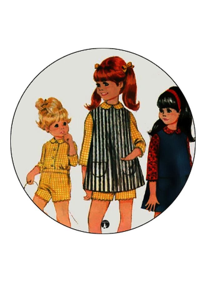 BP Children Printed Pop Socket Phone Holder Yellow/Blue/Black - Image 2