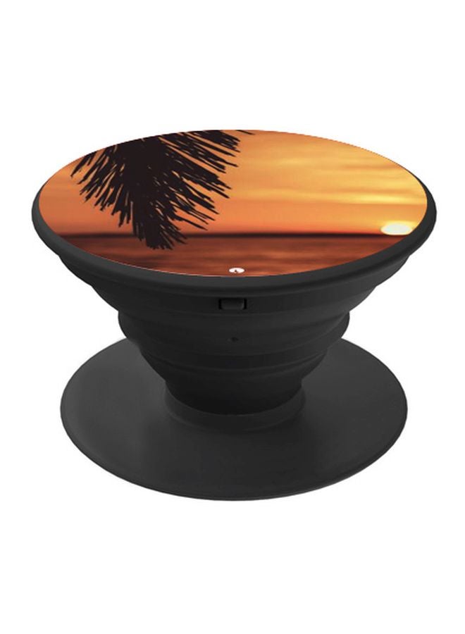 BP Sunset Printed Pop Socket Phone Holder Orange/Black - Image 1