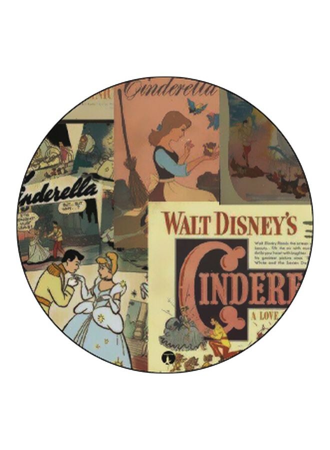 بي بي حامل هاتف بوب سوكيت بطبعة لشخصية ساندريلا رمادي/أصفر/أسود - Image 2