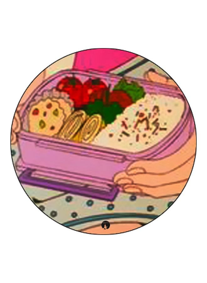 بي بي حامل هاتف بوب سوكيت بطبعة رسم كرتوني لعلبة غداء متعدد الألوان - Image 2