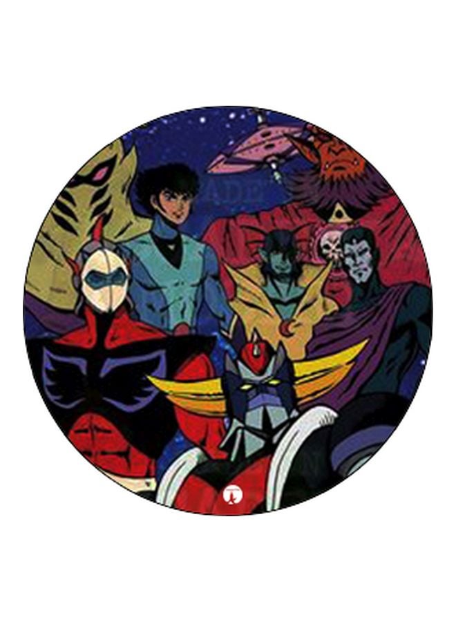 BP Superhero Printed Pop Socket Phone Holder Red/Purple - Image 2