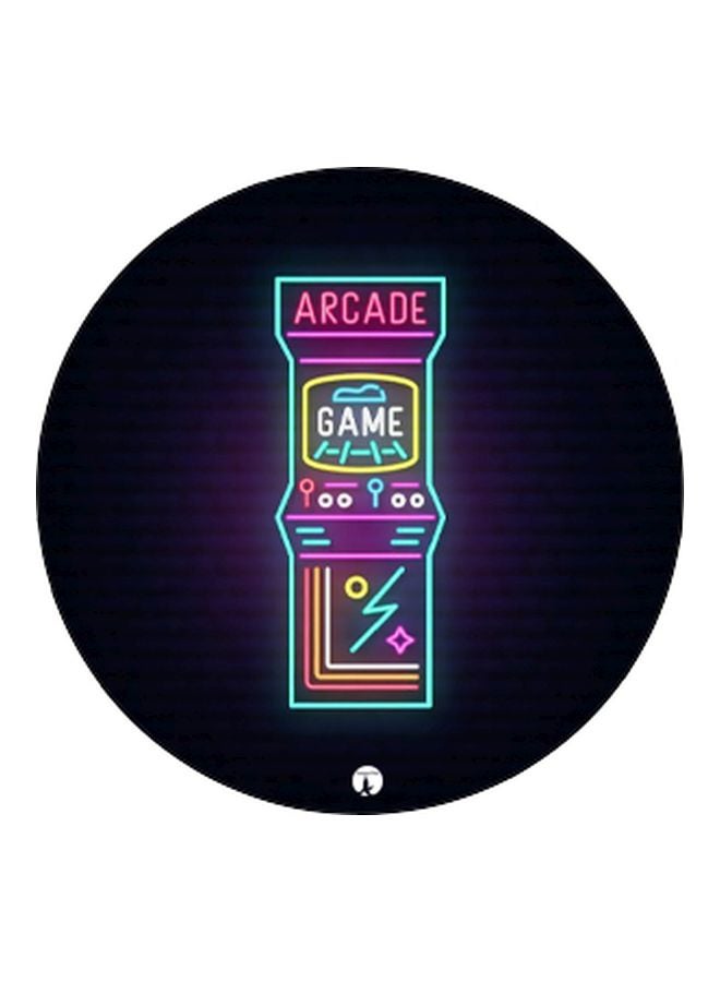 BP Arcade Printed Pop Socket Phone Holder Black/Pink/Blue - Image 2