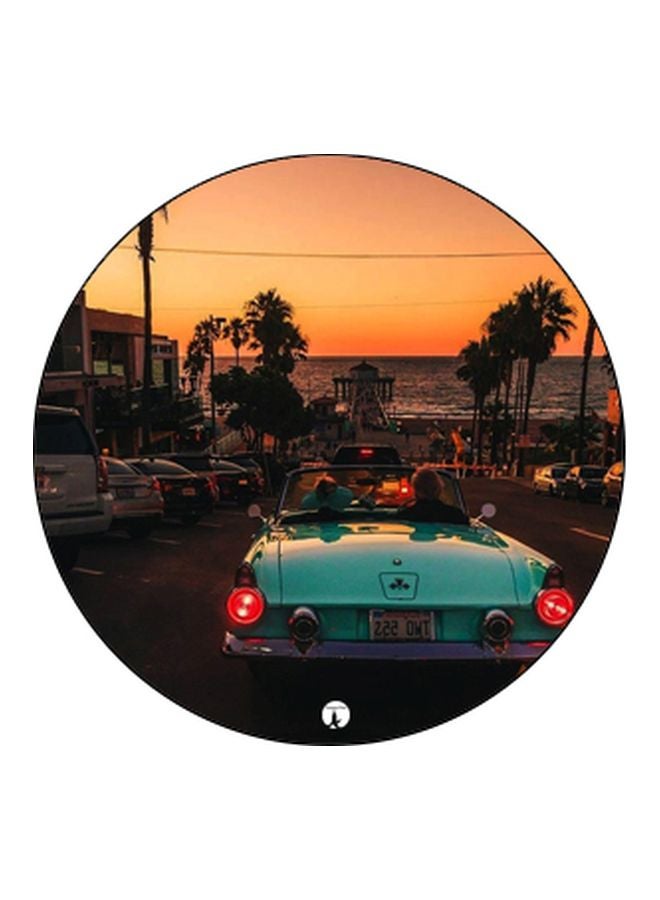 BP Car Printed Pop Socket Phone Holder Blue/Orange - Image 2