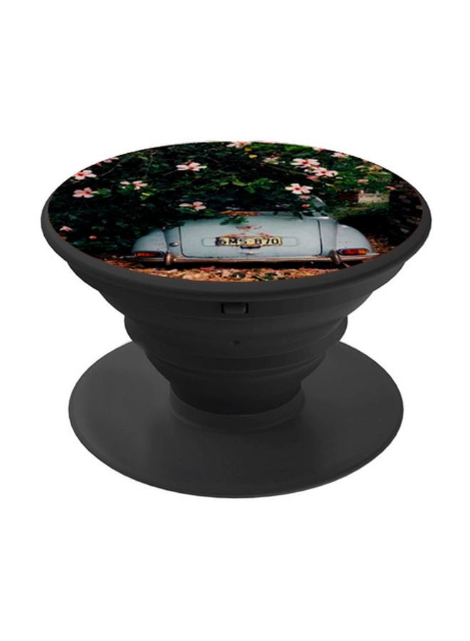 BP Vintage Car Printed Pop Socket Phone Holder Blue/Green/Brown - Image 1