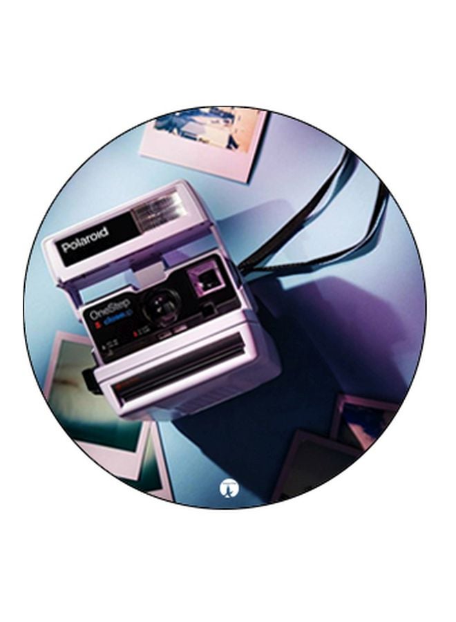 BP Camera Printed Pop Socket Phone Holder Blue/White/Black - Image 2